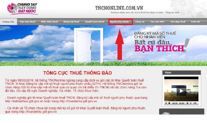 Cách tra cứu mã số thuế người phụ thuộc
