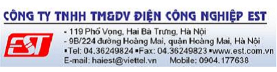 công ty tnhh thương mại và dịch vụ điện công nghiệp est