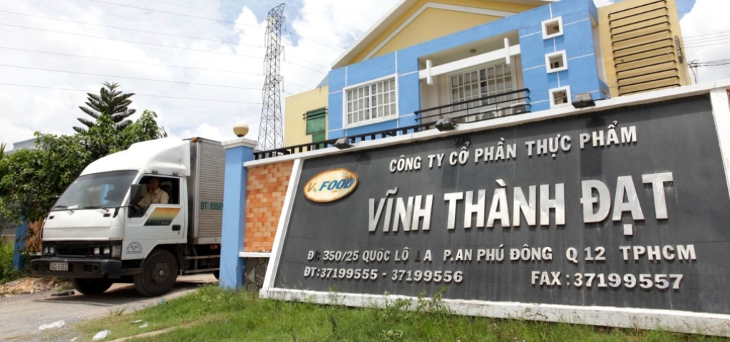 công ty cổ phần thuc pham vinh thanh dat