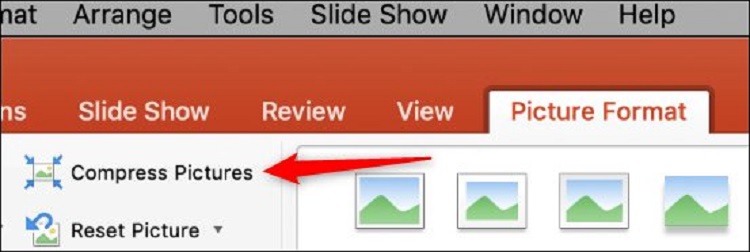 powerpoint nén hình ảnh