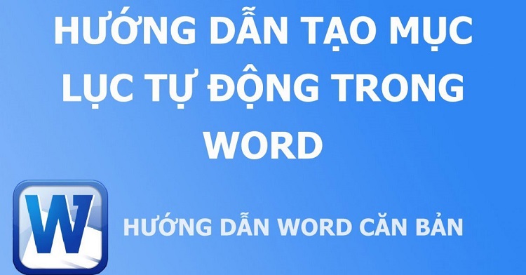 Cách làm mục lục trong word