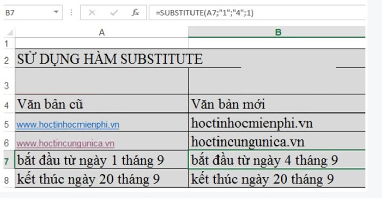 lấy ra 1 ký tự trong bảng excel