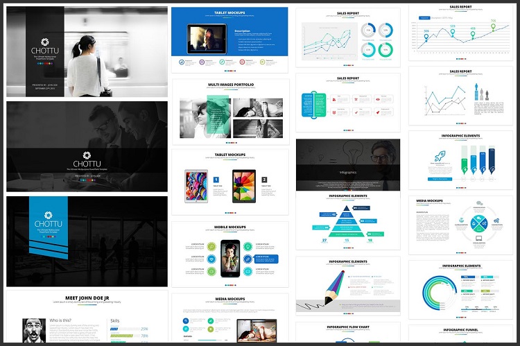 chotts powerpoint template