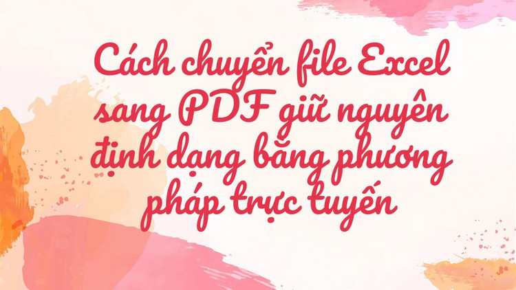 cách chuyển file excel sang pdf 3