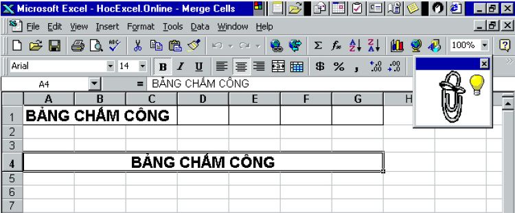 Phím tắt Merge Cell là gì? Những giải thích và phương pháp sử dụng về phím tắt Merge Cell