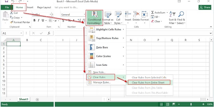 Giảm dung lượng file excel