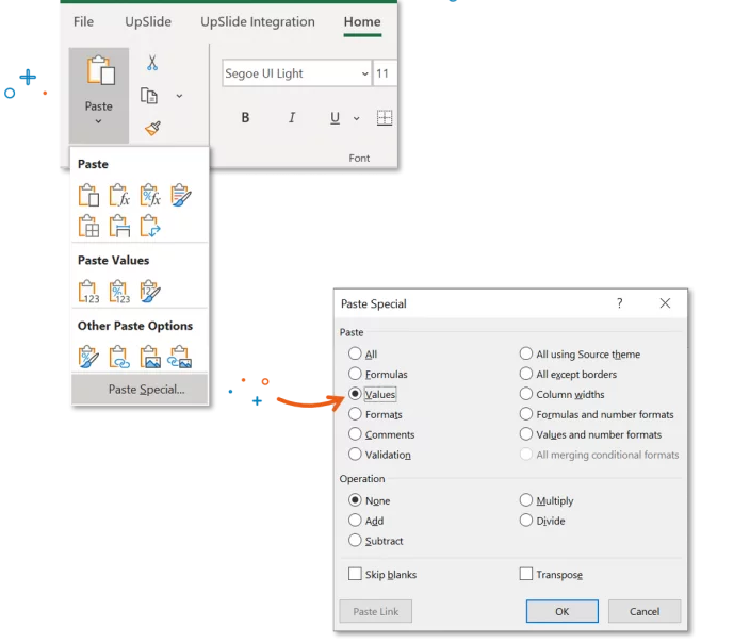 Cách giảm dung lượng file excel