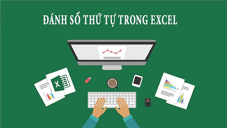 cách đánh số thứ tự trong excel 2010