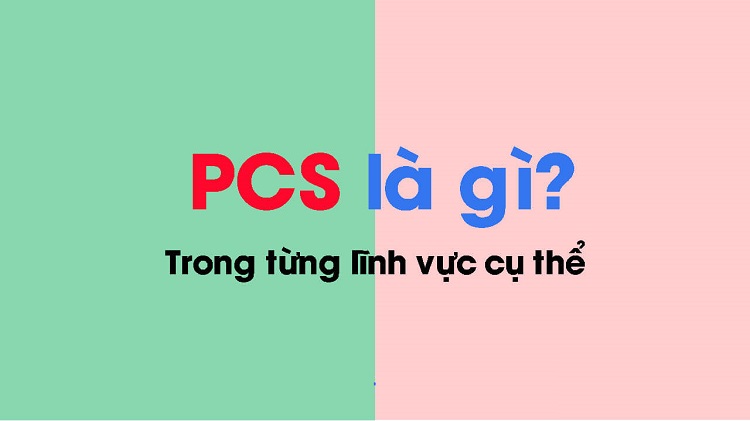 PCS là gì? Phân biệt các khái niệm về PCS được sử dụng phổ biến hiện nay