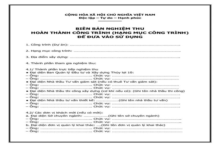 Nghiệm thu tiếng anh là gì? Quy trình, điều kiện tiến hành nghiệm thu