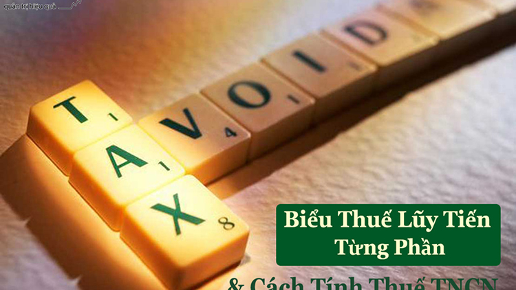 Thuế suất lũy tiến là gì? Cách tính thuế thu nhập cá nhân theo thuế suất