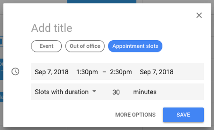  google calendar