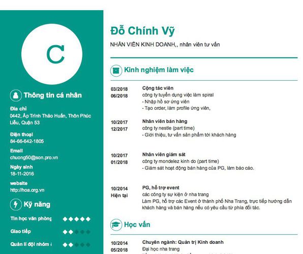 Hướng dẫn cách viết mẫu CV nhân viên kinh doanh chuẩn, chuyên nghiệp