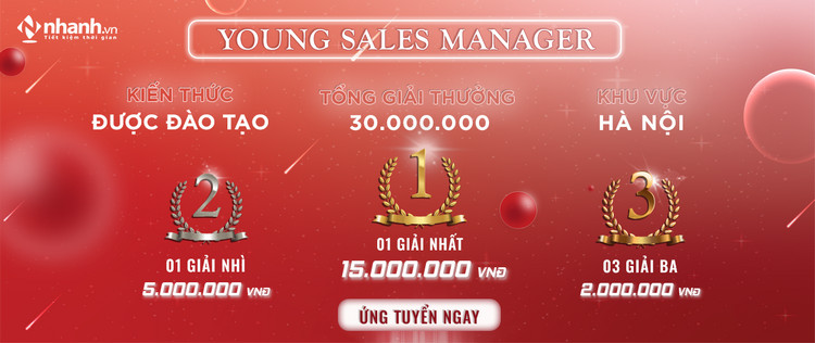 CHƯƠNG TRÌNH "YOUNG SALES MANAGER NHANH 2022" - NHANH.VN